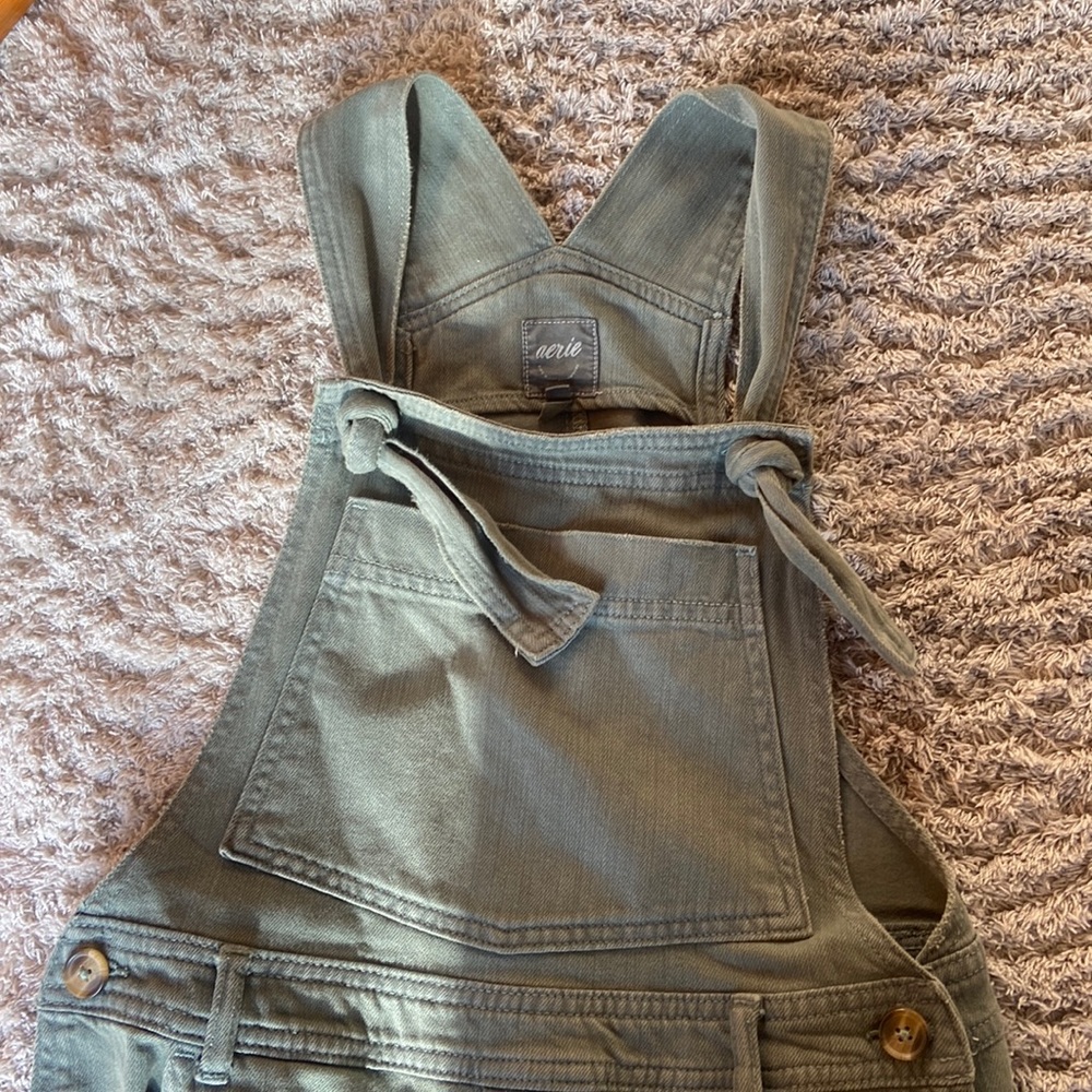 Aerie wide leg overalls